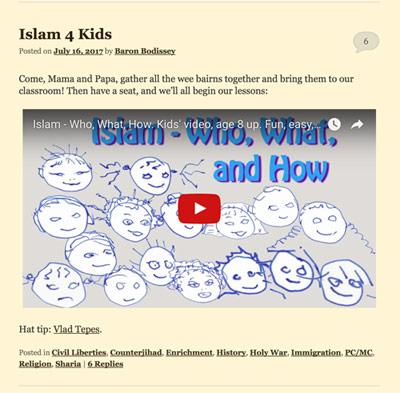 praise - Gates of Vienna - Islam Who What How